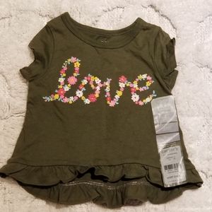 Toddler girl graphic tshirt